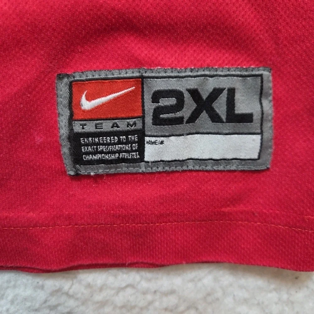 VTG NIKE 90's MICHAEL REDD 22 OHIO STATE‎ BUCKEYES JERSEY Made In USA SIZE 2XL